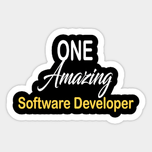 Software Developer Sticker